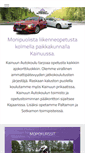 Mobile Screenshot of kainuunautokoulu.fi